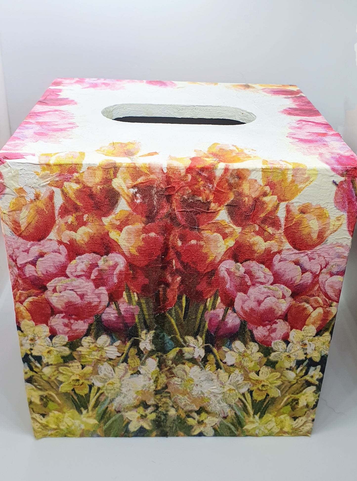 Floral Tissue Box Covers