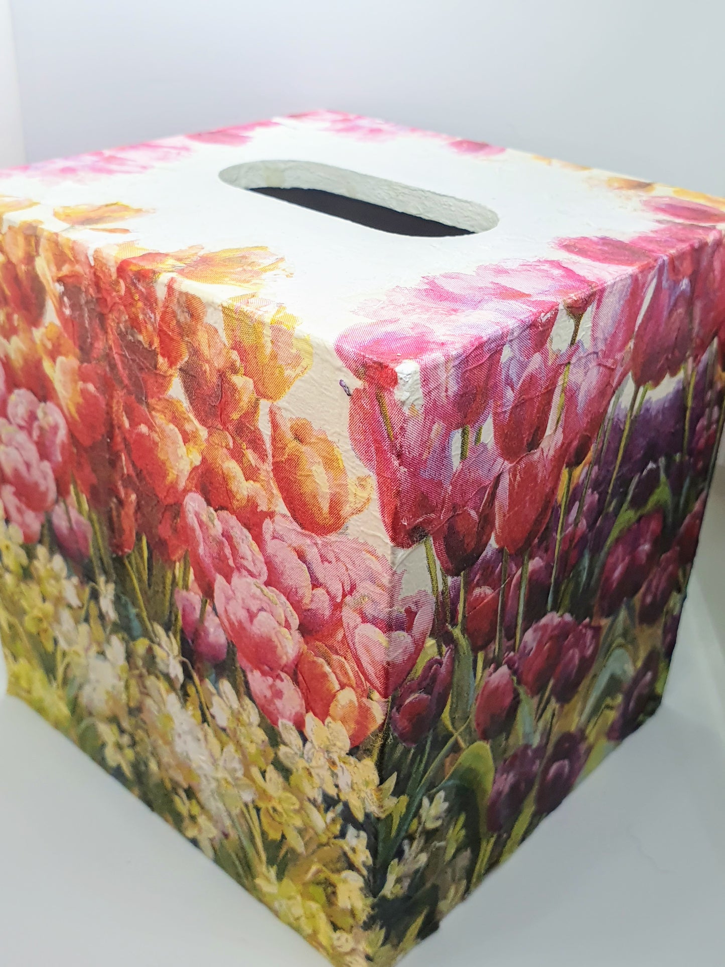 Floral Tissue Box Covers