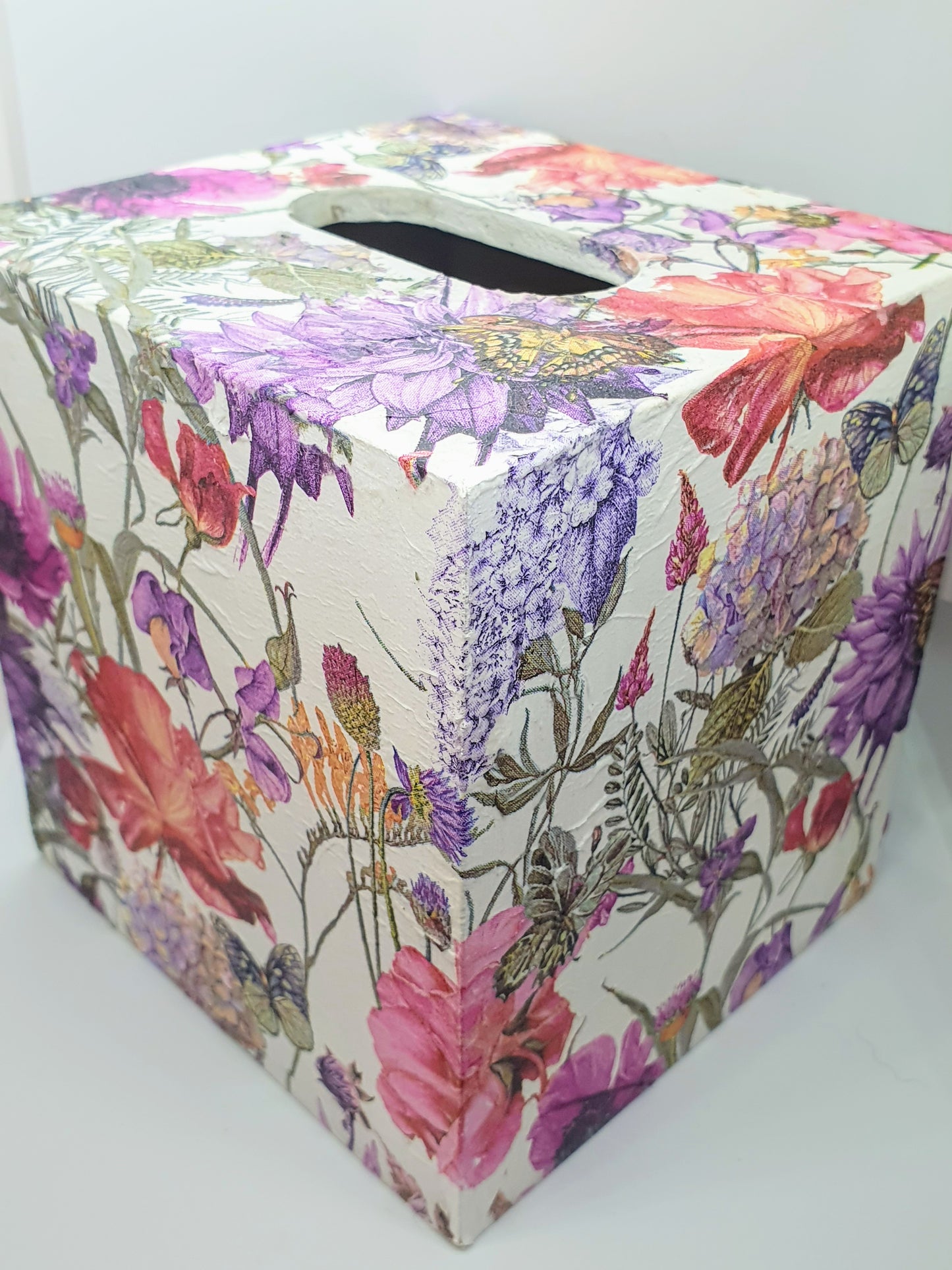 Floral Tissue Box Covers