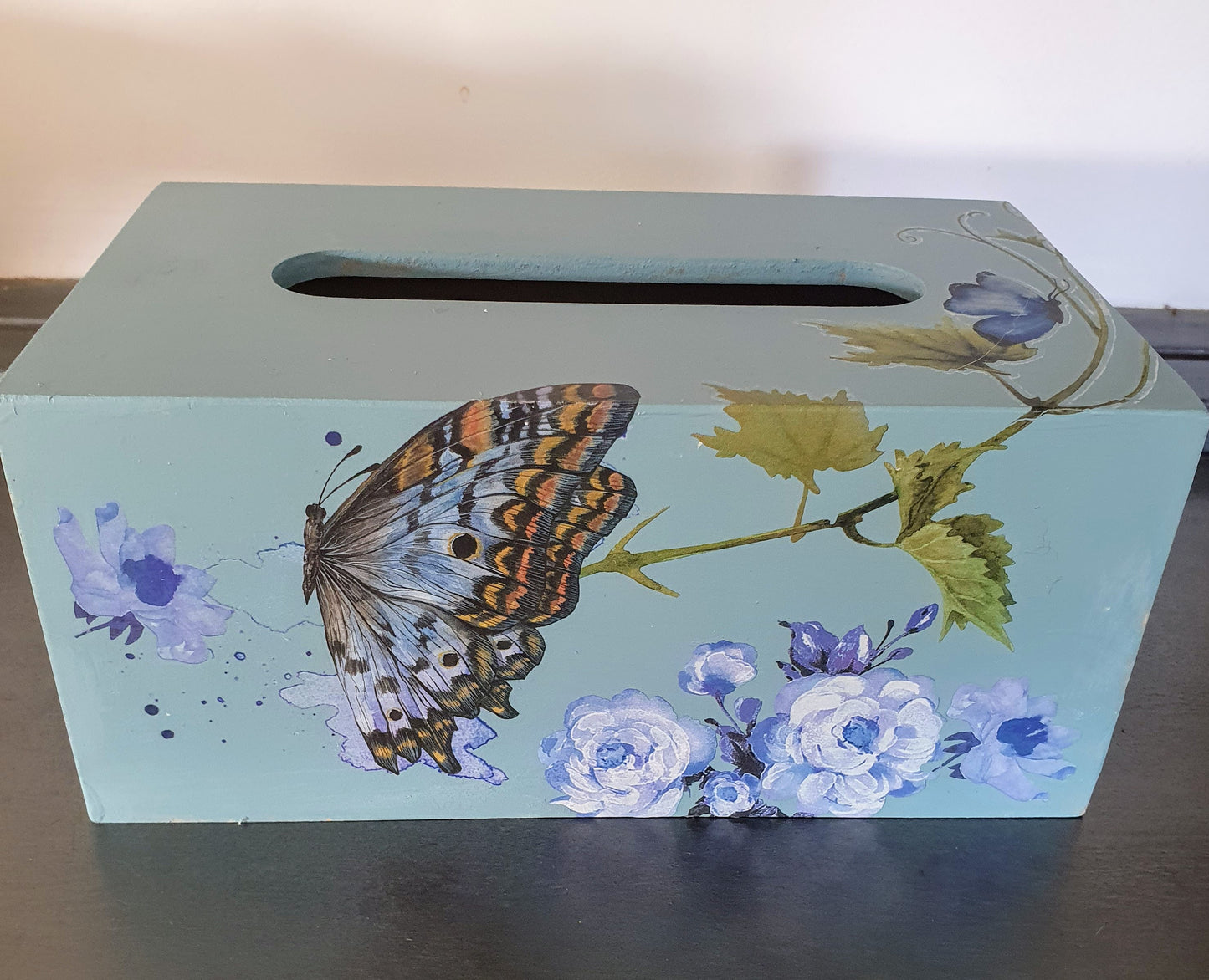Floral Tissue Box Covers