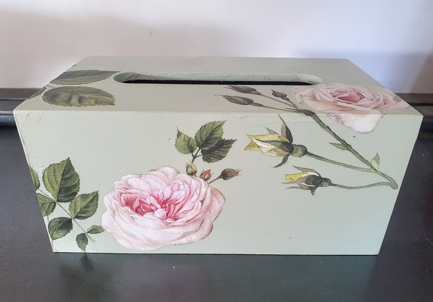 Floral Tissue Box Covers