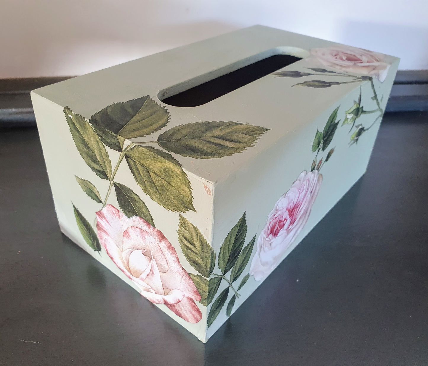 Floral Tissue Box Covers