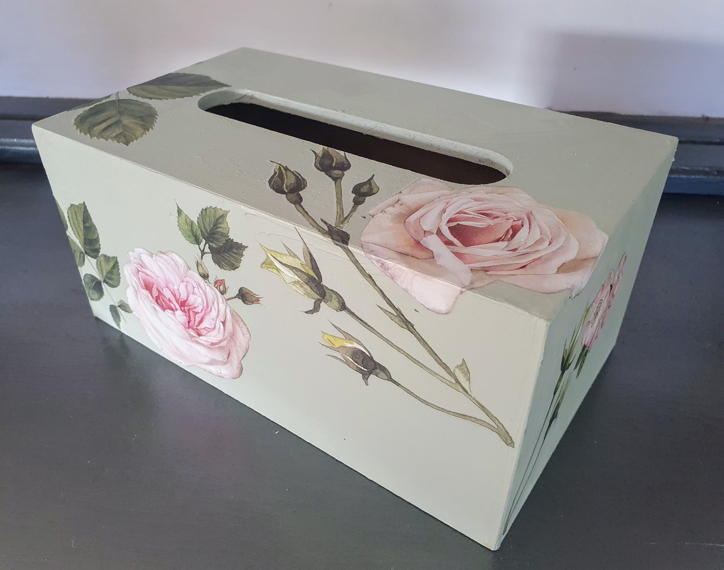 Floral Tissue Box Covers
