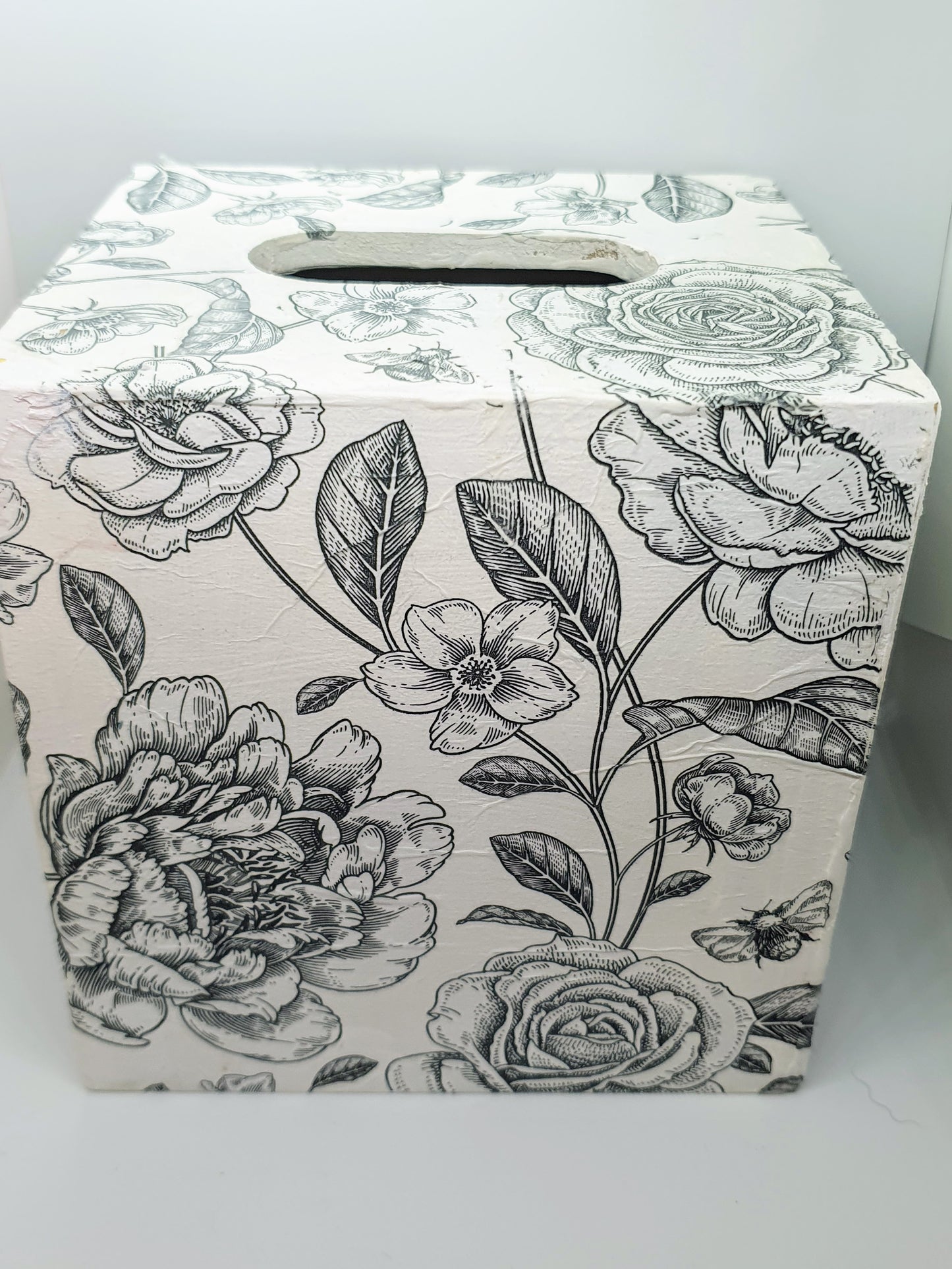 Floral Tissue Box Covers